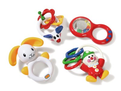 Zoom bild av SET OF 4 ACTIVITY RATTLES
