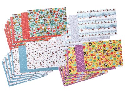 Zoom bild av SHEETS OF THEMED PAPER The seasons