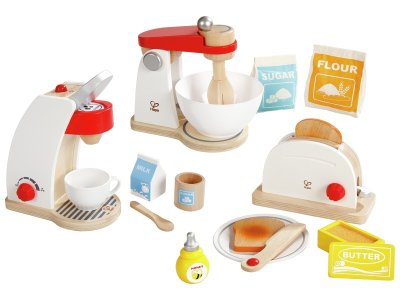 Zoom bild av WOODEN HOUSEHOLD APPLIANCE MAXI PACK