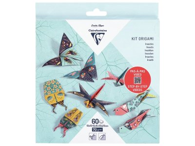 Zoom bild av Insects ORIGAMI SHEETS KIT 70 g