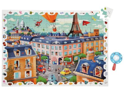 Zoom bild av BORDER PUZZLE Paris