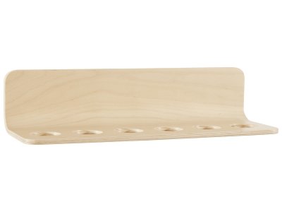 Zoom bild av Curvy BEAKER HOLDER WALL SHELF Without beaker