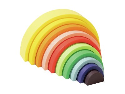 Zoom bild av Rainbow ARCHES 10 pieces