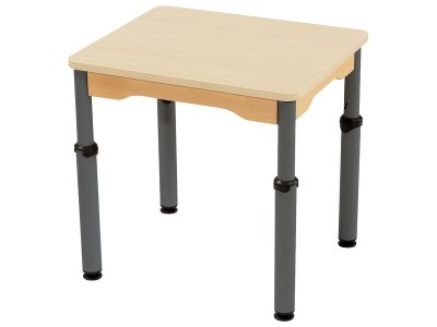 Zoom bild av LAMINATED TABLE TOP HEIGHT-ADJUSTABLE 60x50 cm rectangle