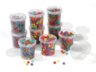 Zoom bild av CASSIS PEARLS SCHOOLPACK 3000 beads + 10 empty jars