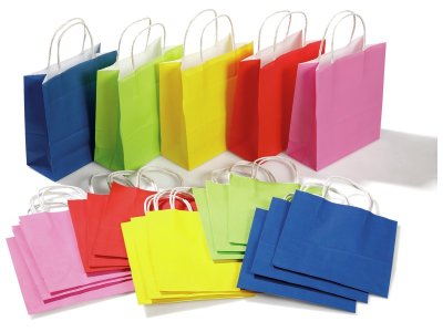 Zoom bild av COLOURED BAGS FOR DECORATING 100 g