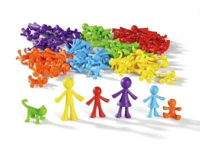 Zoom bild av SORTING FIGURINES Family