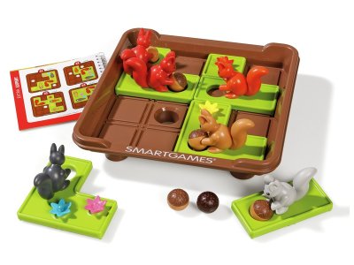 Zoom bild av Squirrels go nuts GIANT LOGIC GAME