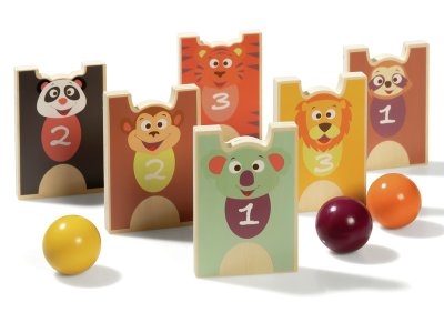 Zoom bild av Wild animals BOWLING GAME