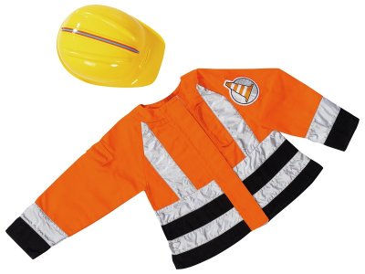 Zoom bild av PREMIUM COSTUME Foreman with helmet