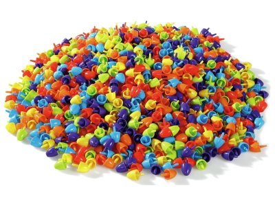 Zoom bild av Färgmosaik i hink, 15 mm.