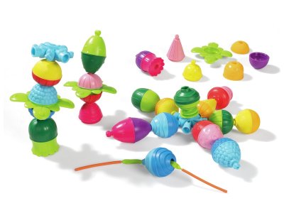 Zoom bild av Lalaboom LINK-UP BEADS 48 pieces