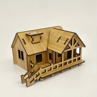 3D Pussel hus 