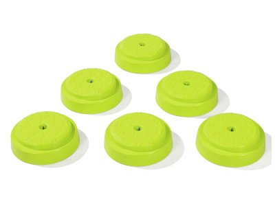Zoom bild av SET OF 6 Scogym Evolution TEXTURED GLIDES Flat