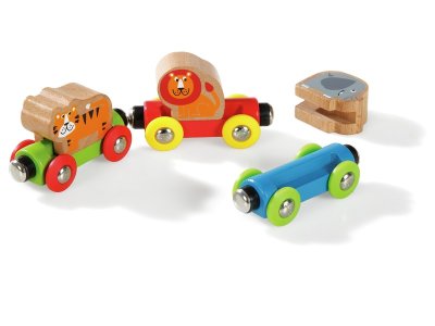 Zoom bild av WOODEN TRAIN The jungle
