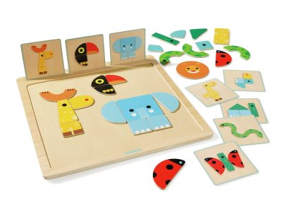 Zoom bild av Geobasic MAGNETIC MATCHING GAME