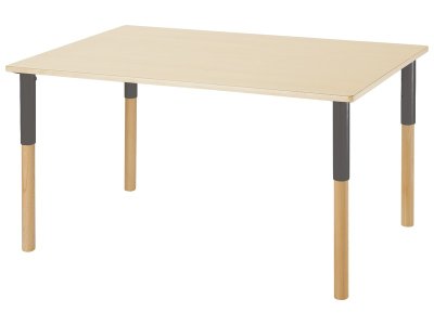 Zoom bild av ADJUSTABLE TABLE Laminated top 120 x 80 cm S1/S2/S3
