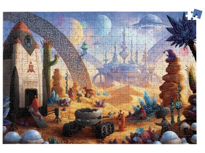 Zoom bild av ESCAPE PUZZLE The space mission