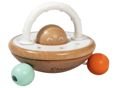 Zoom bild av TEETHING RATTLE Flying saucer