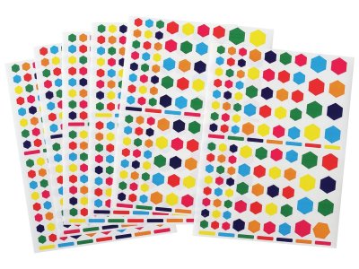 Zoom bild av GEOMETRIC STICKERS