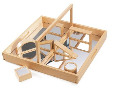 Zoom bild av EXPLORATION MIRROR with mirror blocks