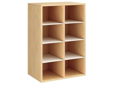 Zoom bild av MELAMINE COATED CABINET H: 102 cm - L: 70.5 cm 6 shelves