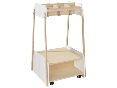 Zoom bild av Vesti'Bulle ISLAND CLOAKROOM UNIT With castors S2-S3
