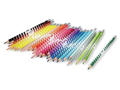 Zoom bild av Oops! ERGONOMIC ERASABLE COLOURED PENCILS x24