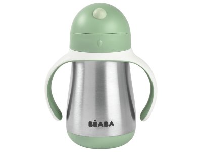 Zoom bild av CUP WITH STRAW Stainless steel