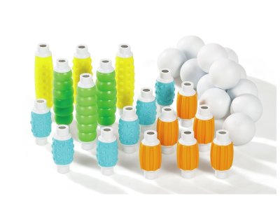 Zoom bild av Grippies Builders MAGNETIC CONSTRUCTION 30 pieces
