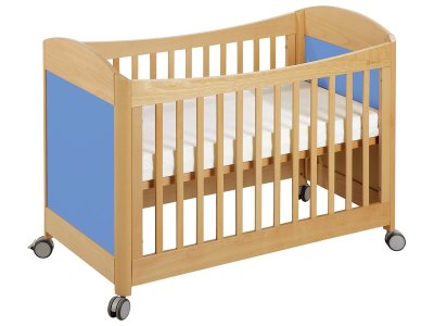 Zoom bild av WELL-BEING LOW COT BED With full panels