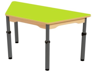 Zoom bild av LAMINATED TABLE TOP HEIGHT-ADJUSTABLE trapezium
