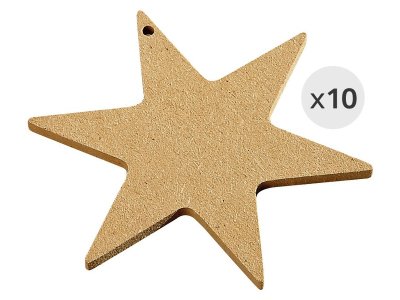 Zoom bild av MAXI PACK Stars HANGERS TO DECORATE