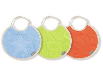 Zoom bild av Baby bibs Elastic with pattern