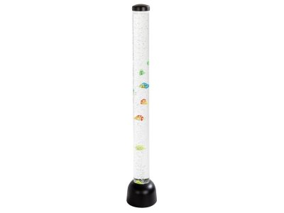Zoom bild av BUBBLE TUBE with fish 105 cm