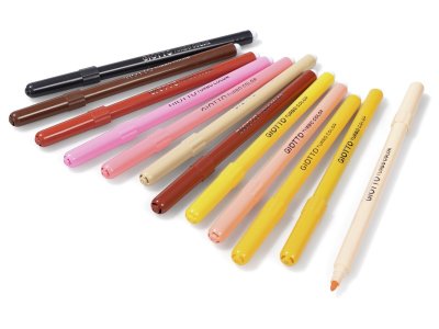 Zoom bild av Turbo Color MEDIUM TIP FELT PENS Neutral colours