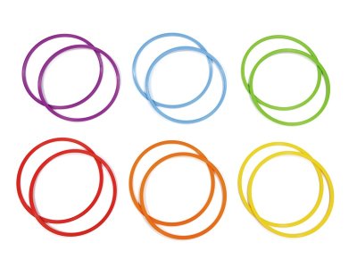 Zoom bild av FLAT HOOP Ø50 cm - MAXI PACK OF 12