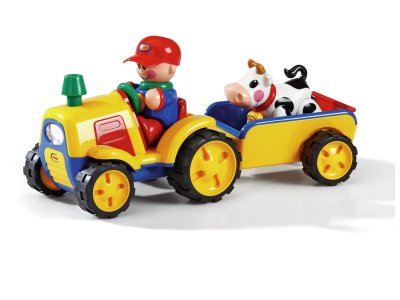 Zoom bild av MY FIRST FRIENDS Tractor and trailer
