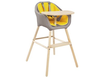 Zoom bild av ICEBERG HIGH CHAIR With tray and cushion