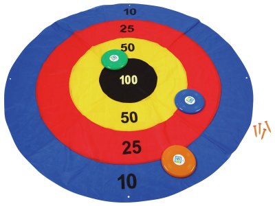 Zoom bild av GIANT FLOOR TARGET with disks