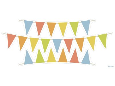 Zoom bild av MULTI-SURFACE STICKERS Flags