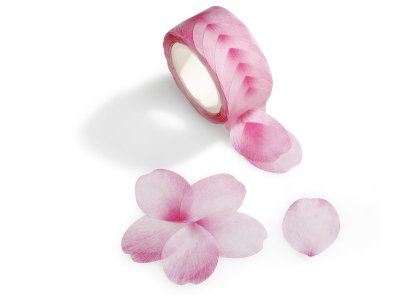 Zoom bild av ADHESIVE TAPE Washi stickers Rose petals