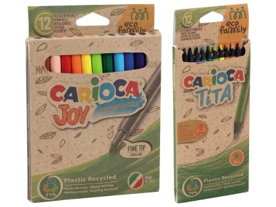 Zoom bild av Eco FELT PENS AND COLOUR PENCILS