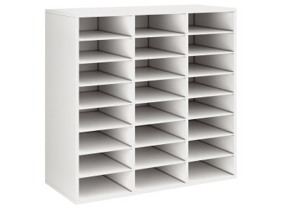 Zoom bild av MELAMINE CABINET H: 102 cm - L: 105 cm 21 shelves