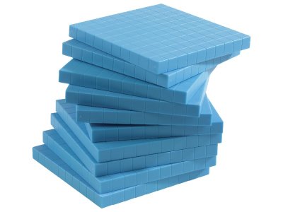 Zoom bild av Multicolour BASE 10 CUBE Hundreds boards