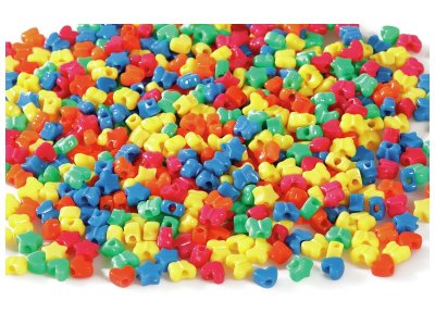 Zoom bild av HEART-, STAR- AND BUTTERFLY-SHAPED BEADS