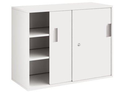 Zoom bild av MELAMINE COATED CABINET H: 81 cm - L: 105 cm 2 sliding doors, 2