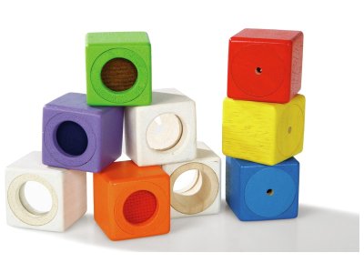 Zoom bild av GAME WITH 9 SENSORY CUBES