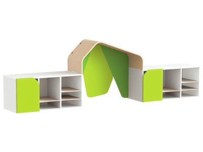 Zoom bild av Floor-based KIDY S'COOL PASSAGEWAY KIT