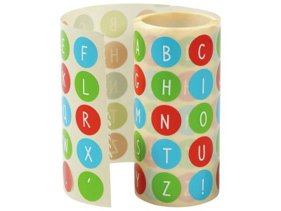 Zoom bild av STICKERS Upper case alphabet